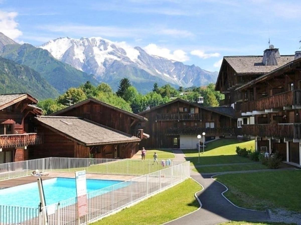Appartement Agreable A Saint Gervais Les Bains 30 M² Piscine Partagee Exteriör bild