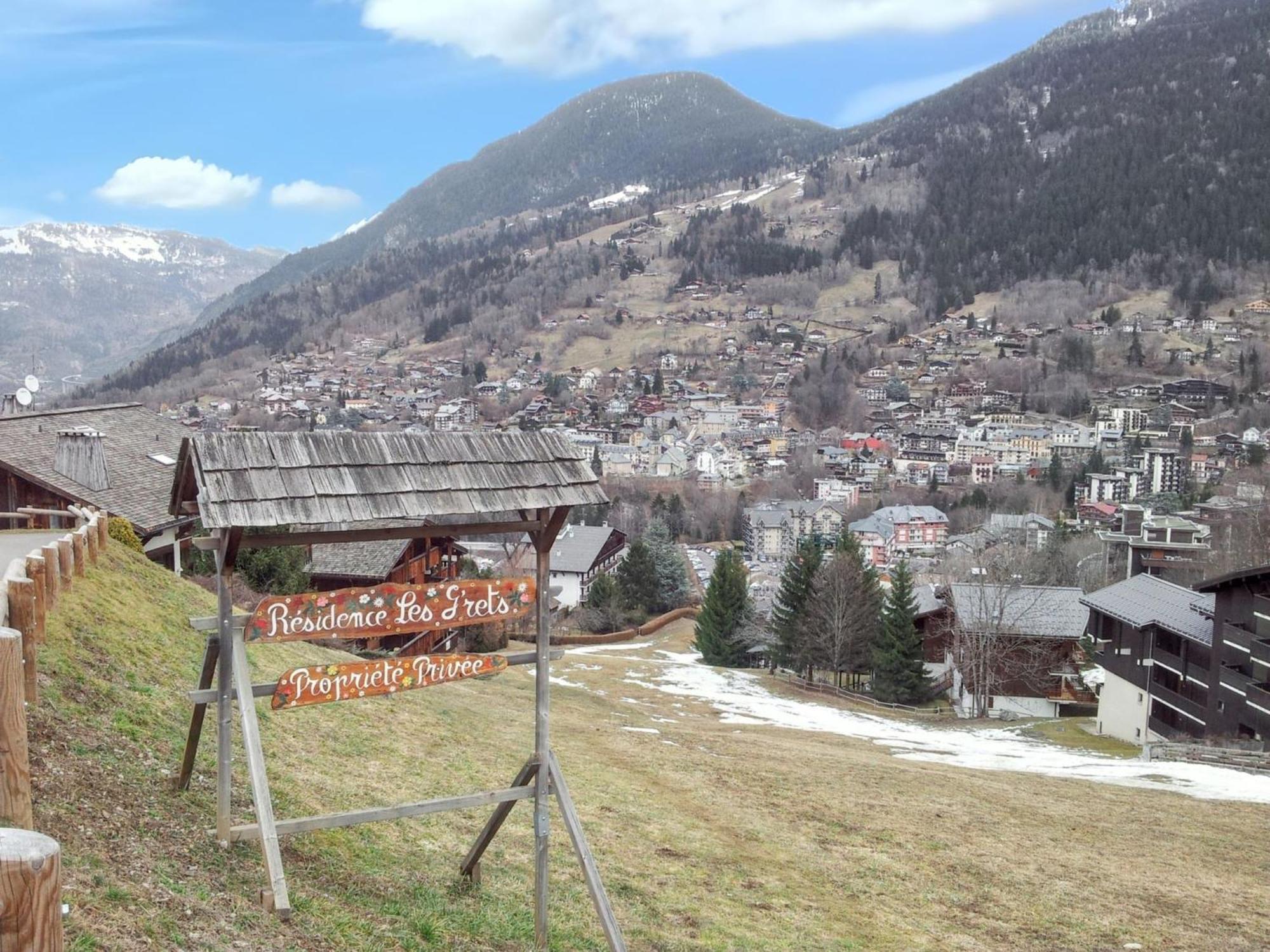 Appartement Agreable A Saint Gervais Les Bains 30 M² Piscine Partagee Exteriör bild