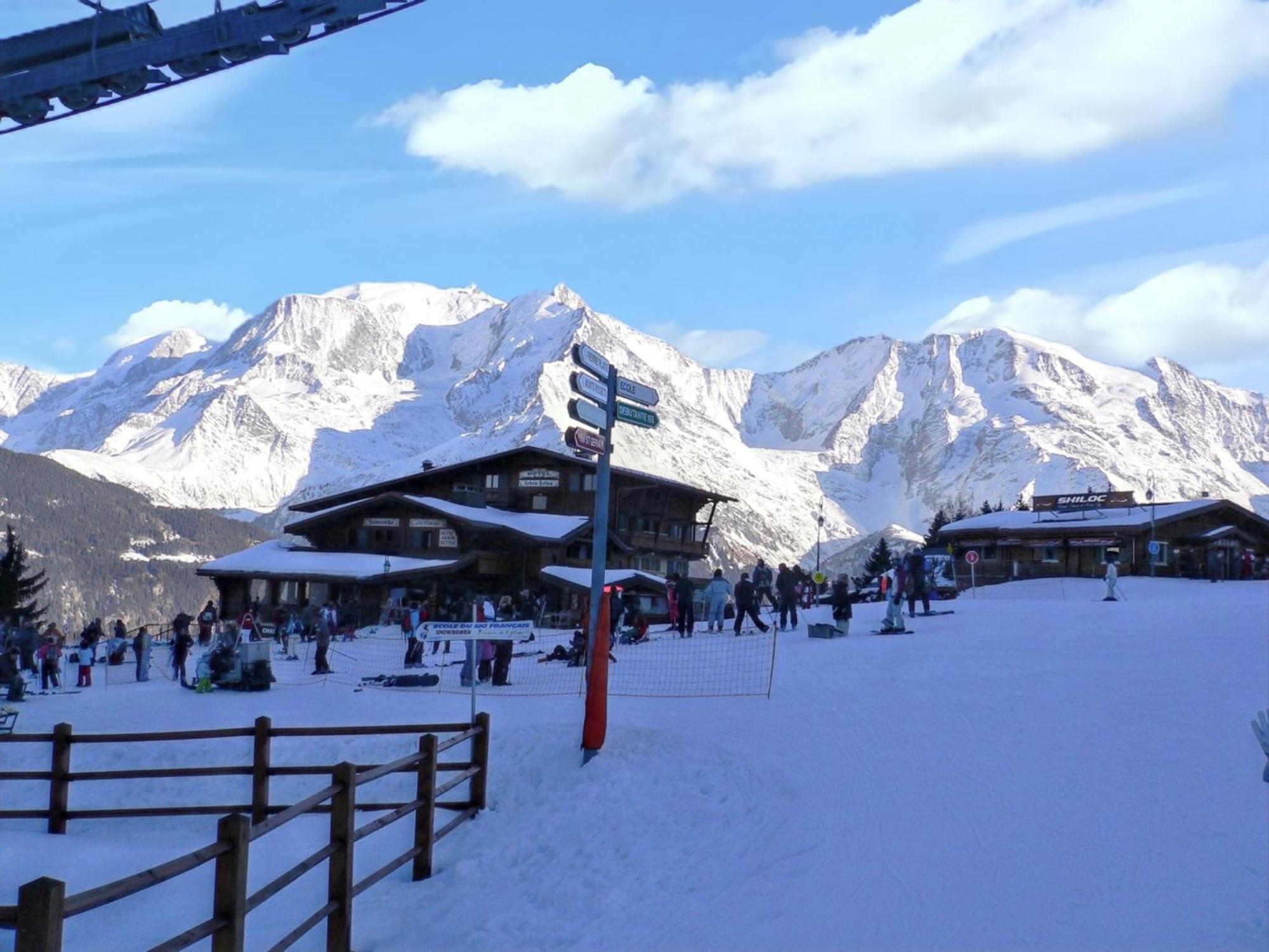 Appartement Agreable A Saint Gervais Les Bains 30 M² Piscine Partagee Exteriör bild